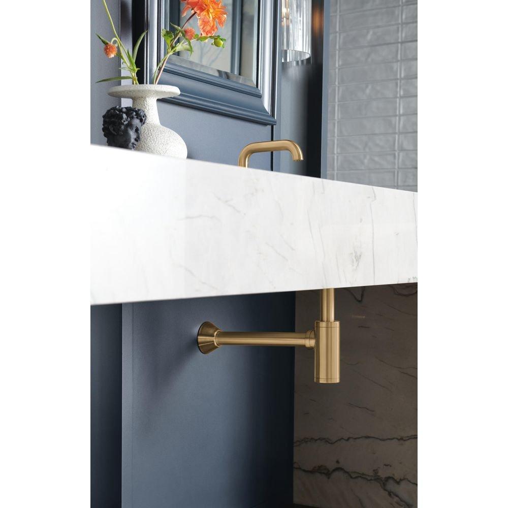 Brizo Luxe Gold 1-1/4 in. Brass Sink Trap 