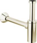 1-1/4 in. Brass Sink Trap in Nickel
