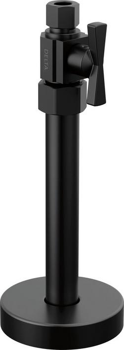 1/2 x 3/8 in. Supply Kit in Matte Black