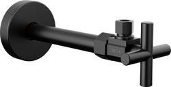 1/2 x 3/8 in. Supply Kit in Matte Black