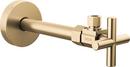 Delta Faucet Champagne Bronze Compression Quarter Turn Angle Supply Stop Valve in Champagne Bronze 
