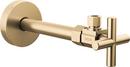 3/8 in. Compression Quarter Turn Angle Supply Stop Valve in Champagne Bronze