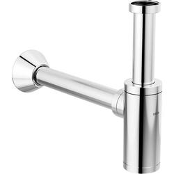 1-1/4 in. Brass Sink Trap in Chrome