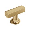1-3/4 in. Bar Cabinet Knob in Champagne Bronze