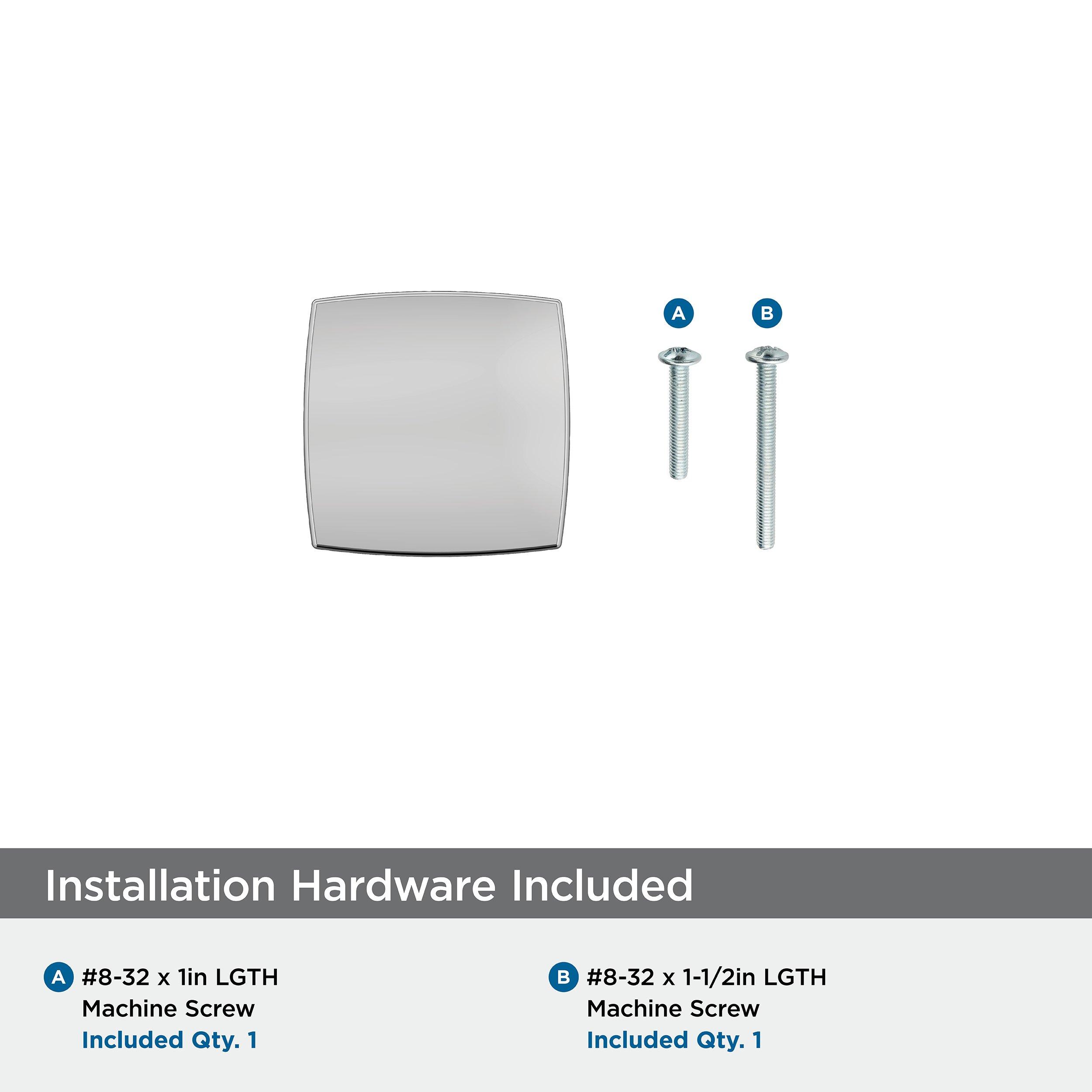 EVERETT 1-1/4 32 MM LENGTH POLISHED CHROME CABINET KNOB 