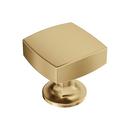 1-1/4 in. Square Cabinet Knob in Champagne Bronze