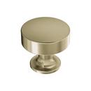 1-5/16 in. Round Cabinet Knob in Golden Champagne