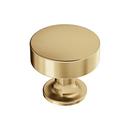 1-5/16 in. Round Cabinet Knob in Champagne Bronze