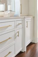 EVERETT 3-3/4 96 MM CENTER-TO-CENTER GOLDEN CHAMPAGNE CABINET PULL 