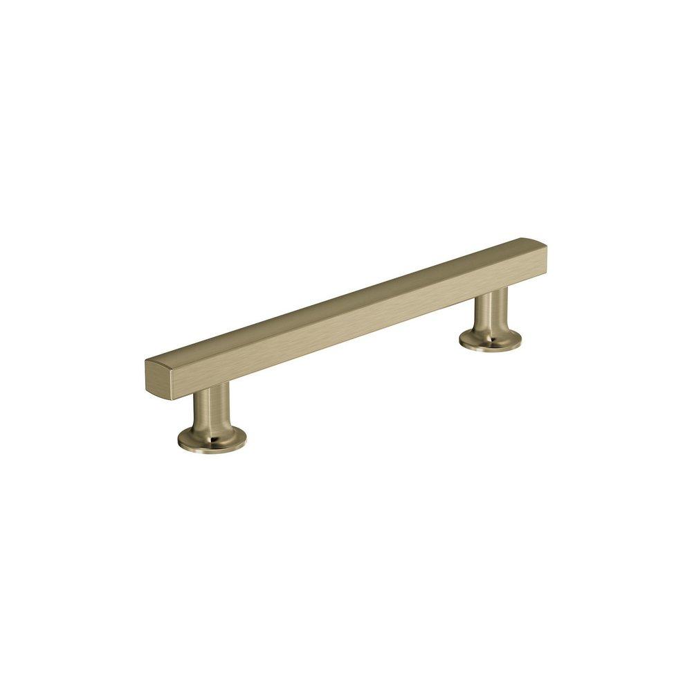 EVERETT 5-1/16 128 MM CENTER-TO-CENTER GOLDEN CHAMPAGNE CABINET PULL 