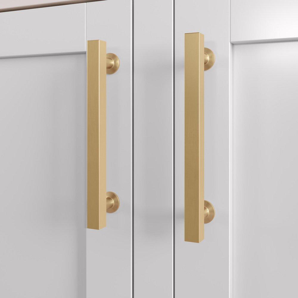 EVERETT 5-1/16 128 MM CENTER-TO-CENTER CHAMPAGNE BRONZE CABINET PULL 