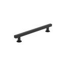 7-9/16 in. Center-to-Center Bar Pull in Matte Black