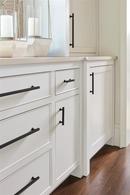 10-1/16 C-C BAR PULL MATTE BLACK *EVERETT 