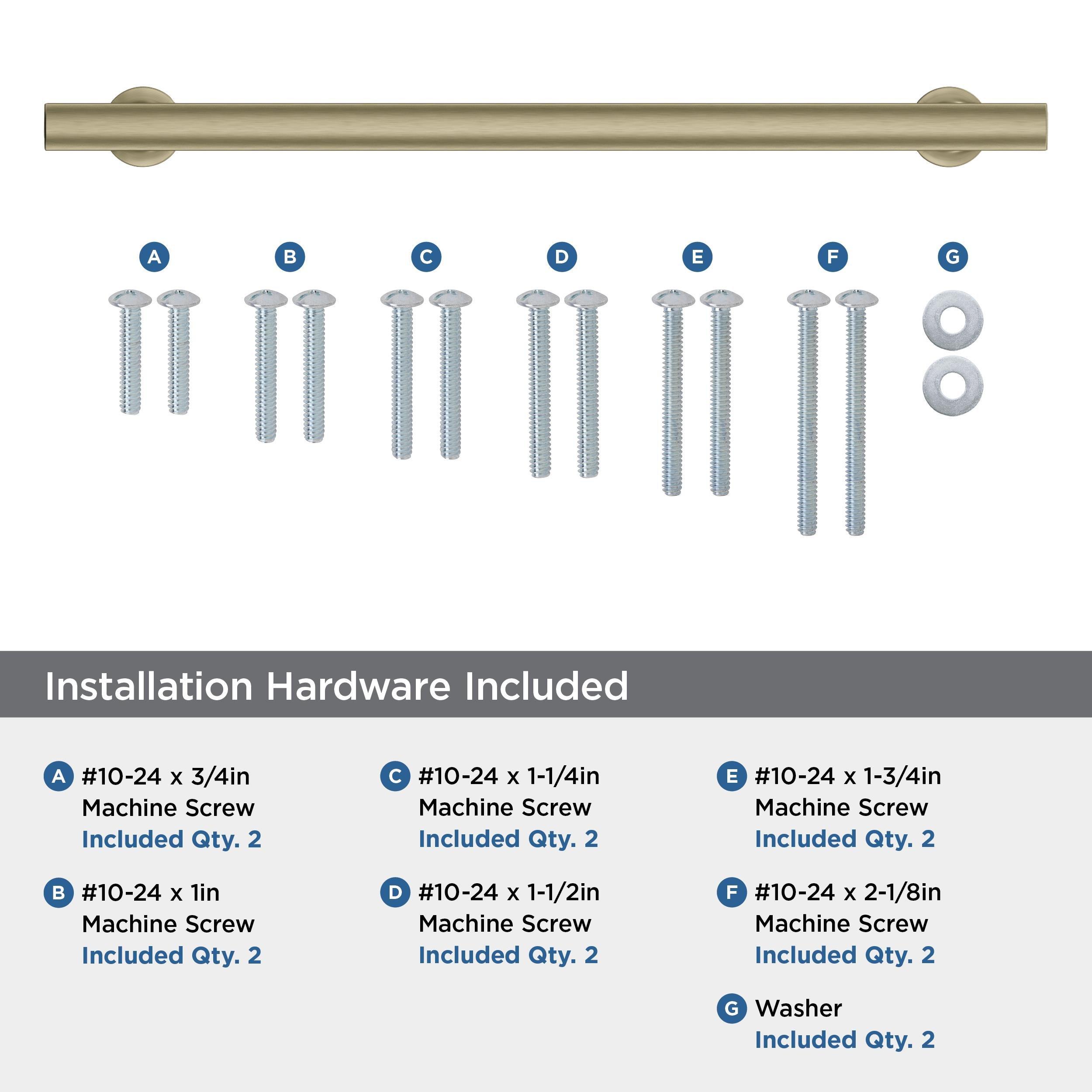 EVERETT 12 305 MM CENTER-TO-CENTER GOLDEN CHAMPAGNE CABINET APPLIANCE PULL 