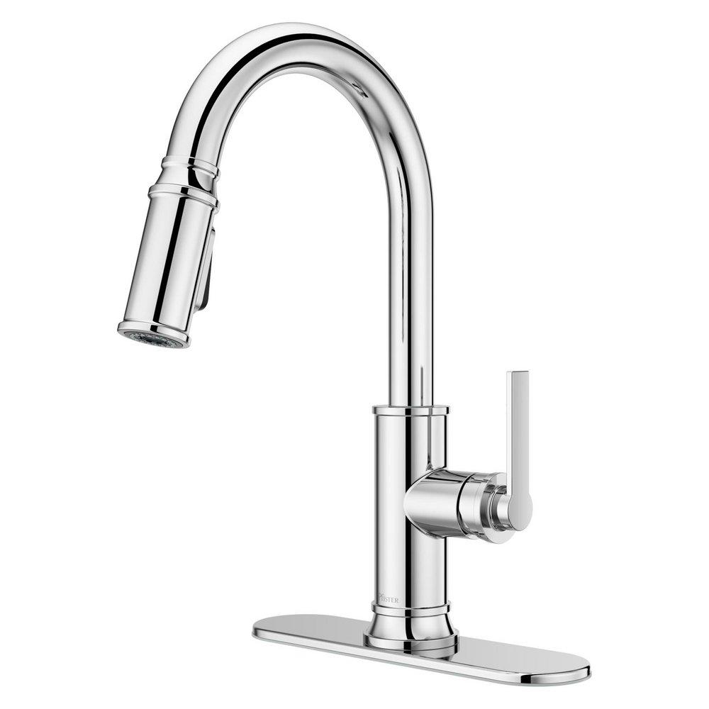 COLFAX PULLDOWN KITCHEN FAUCET IN POLISHED CHROME 