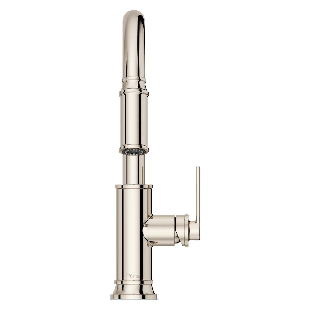 COLFAX PULLDOWN KITCHEN FAUCET IN POLISHED NICKEL 