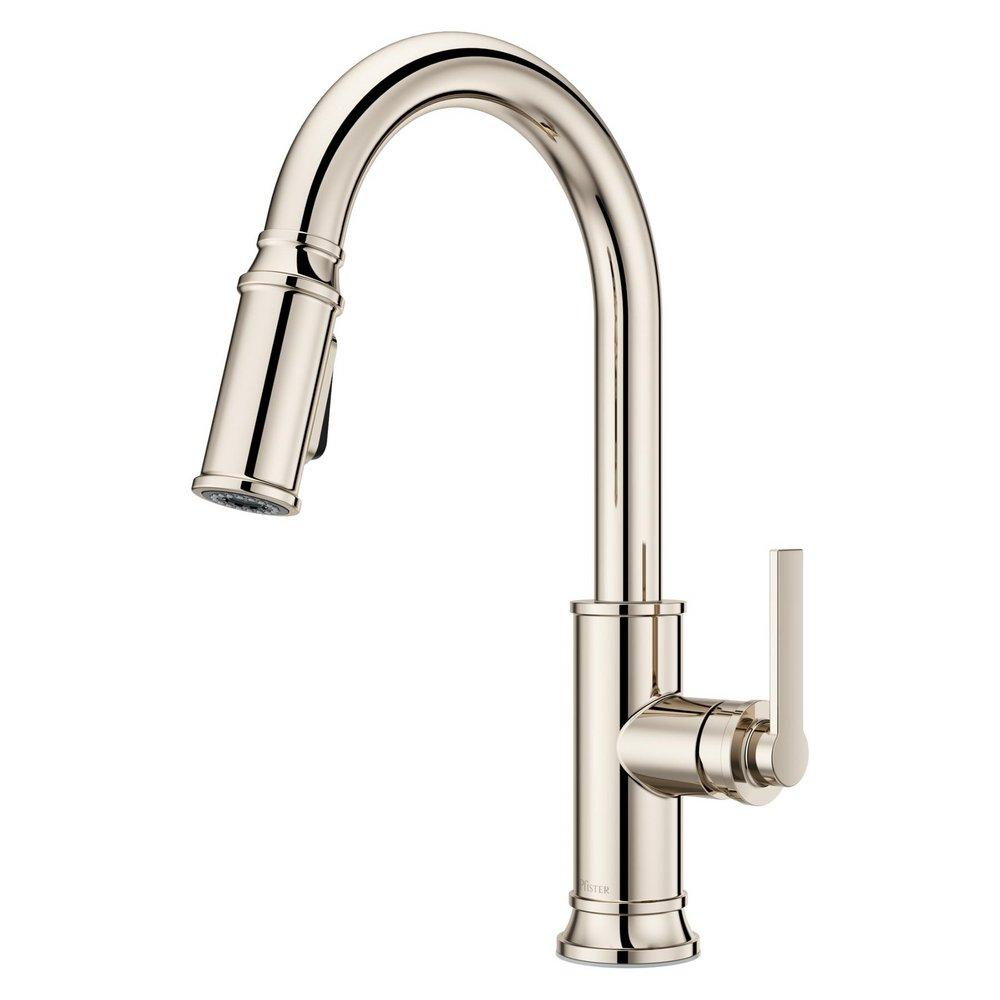COLFAX PULLDOWN KITCHEN FAUCET IN POLISHED NICKEL 
