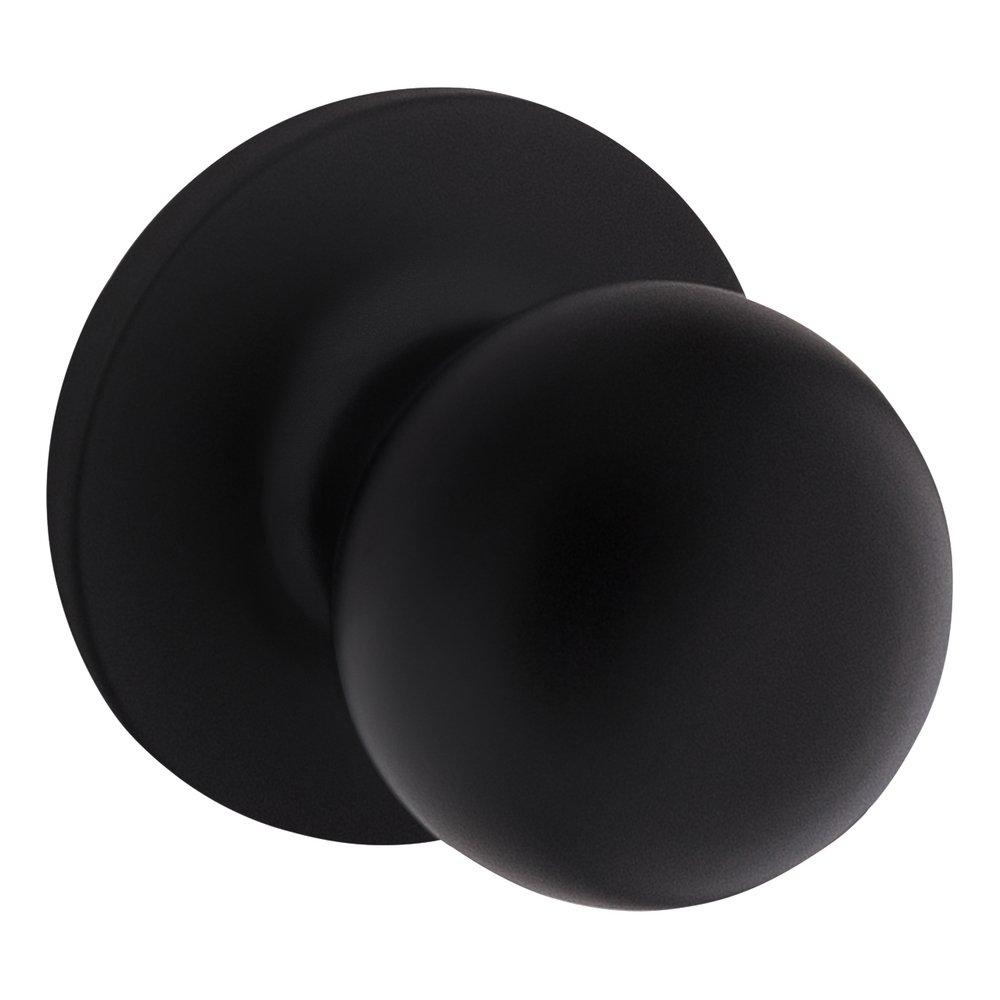 Regina Passage Hall/Closet Knob In Matte Black 