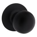 Regina Passage Hall/Closet Knob In Matte Black 
