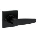 WINSTON HALF DUMMY LEVER WITH SQUARE ROSE IN MATTE BLACK 