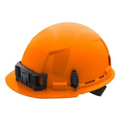 Type 1 Class E Front Brim Vented Hard Hat in Orange