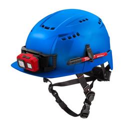 Plastic Hard Hat in Blue