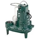 Zoeller Pump Co 2 in. 115V 9.4A 128 gpm NPT Cast Iron Sewage Pump with 10 ft. Cord 