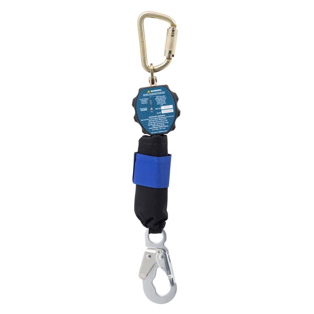 6 ft. Bantam Self-Retracting Lifeline with Snap Hook, High Impact Nylon Housing 