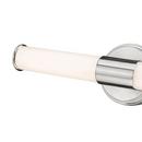 1-Light LED Vanity Fixture in Brushed Nickel 