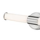 1-Light LED Vanity Fixture in Brushed Nickel 