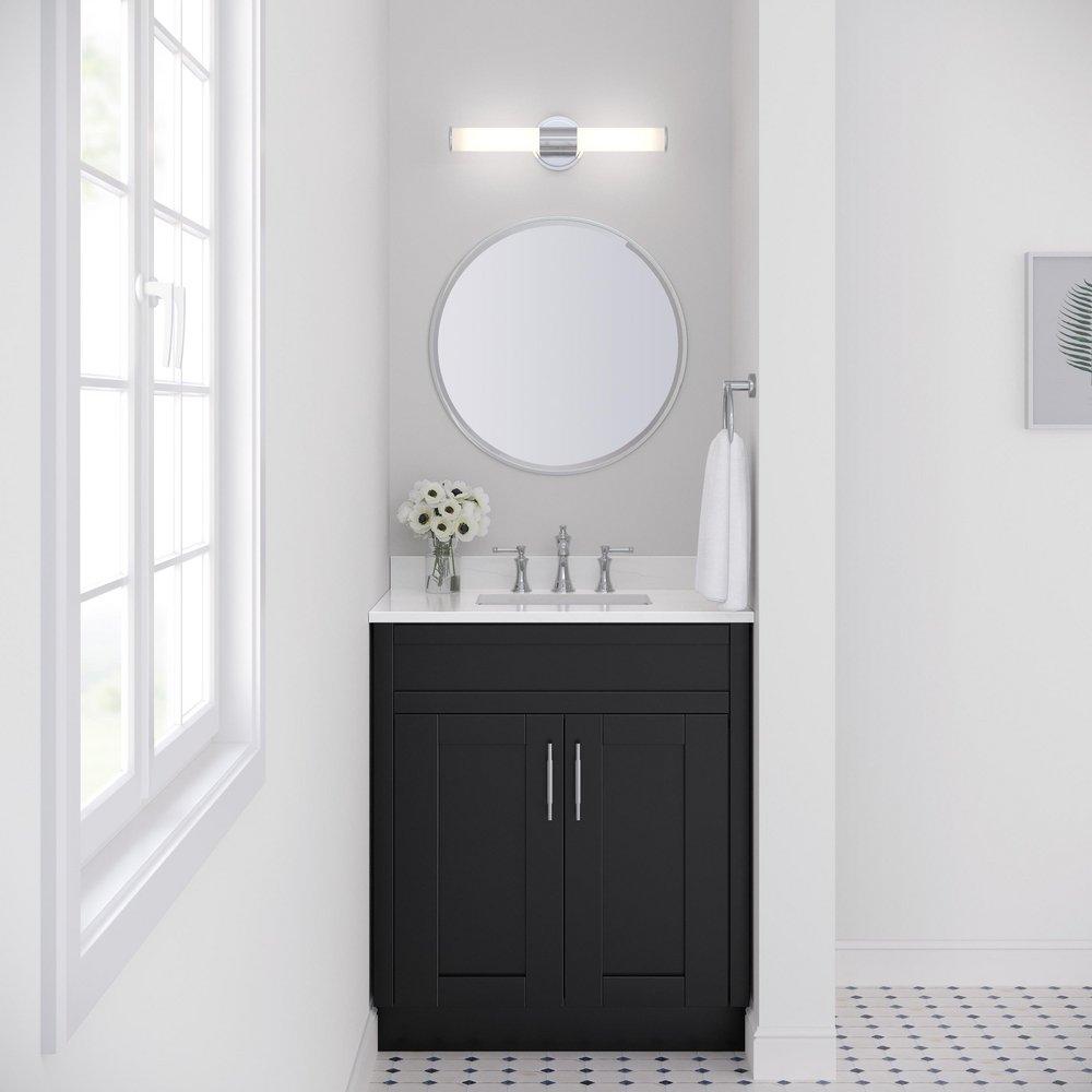 1-Light LED Vanity Fixture in Polished Chrome 