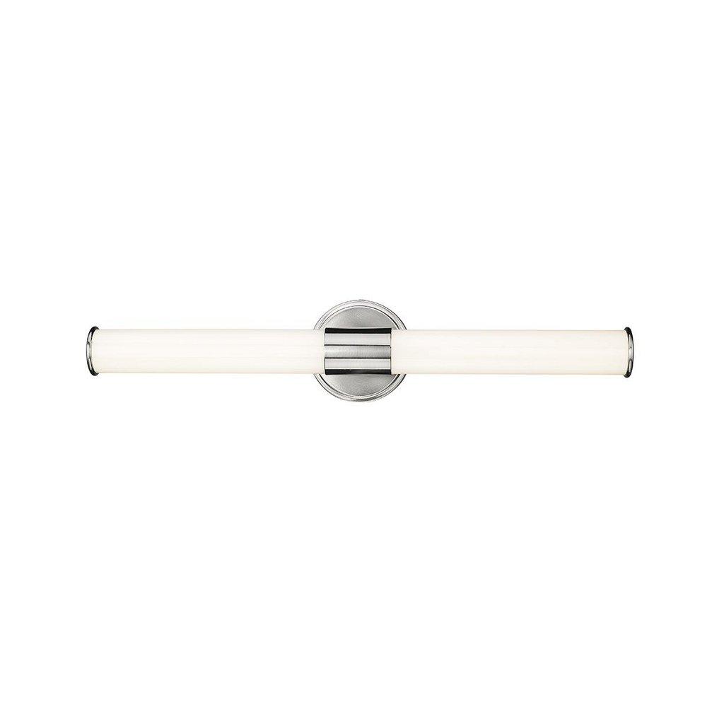 1-Light LED Vanity Fixture in Brushed Nickel 