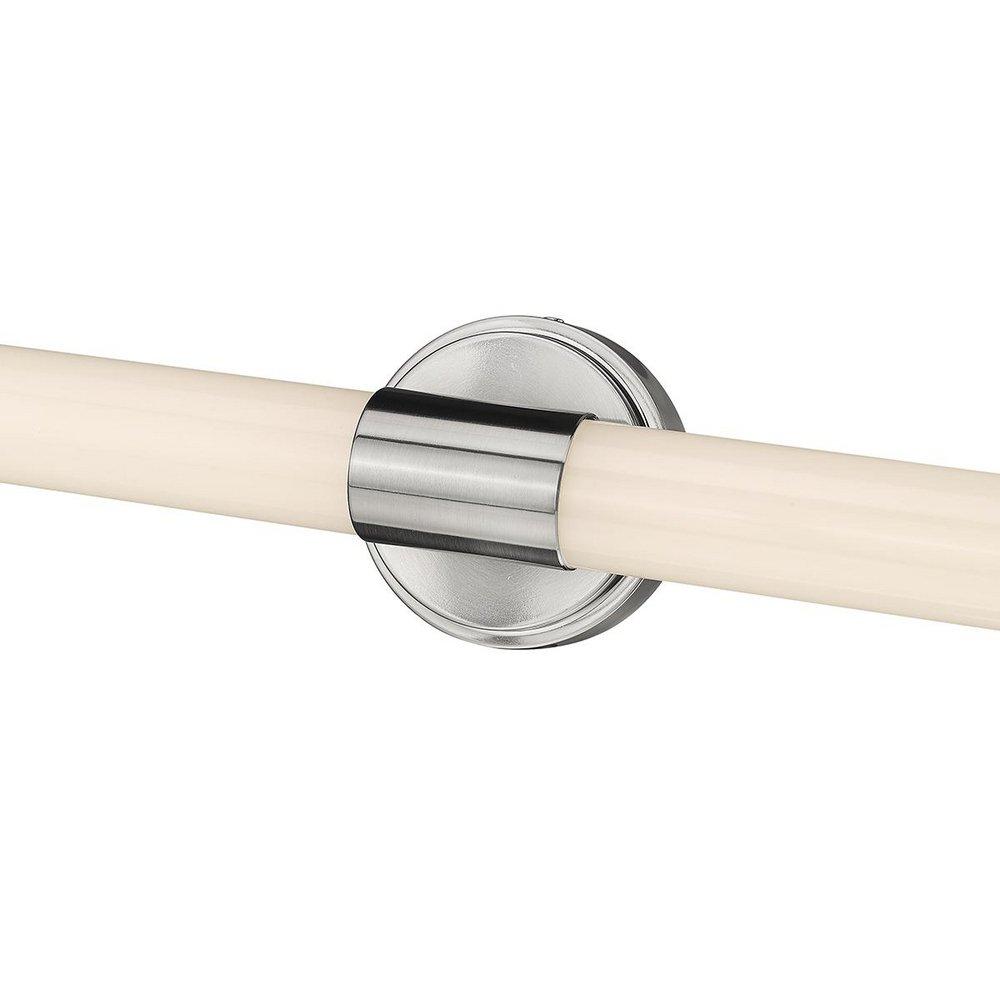 1-Light LED Vanity Fixture in Brushed Nickel 