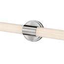 1-Light LED Vanity Fixture in Brushed Nickel 