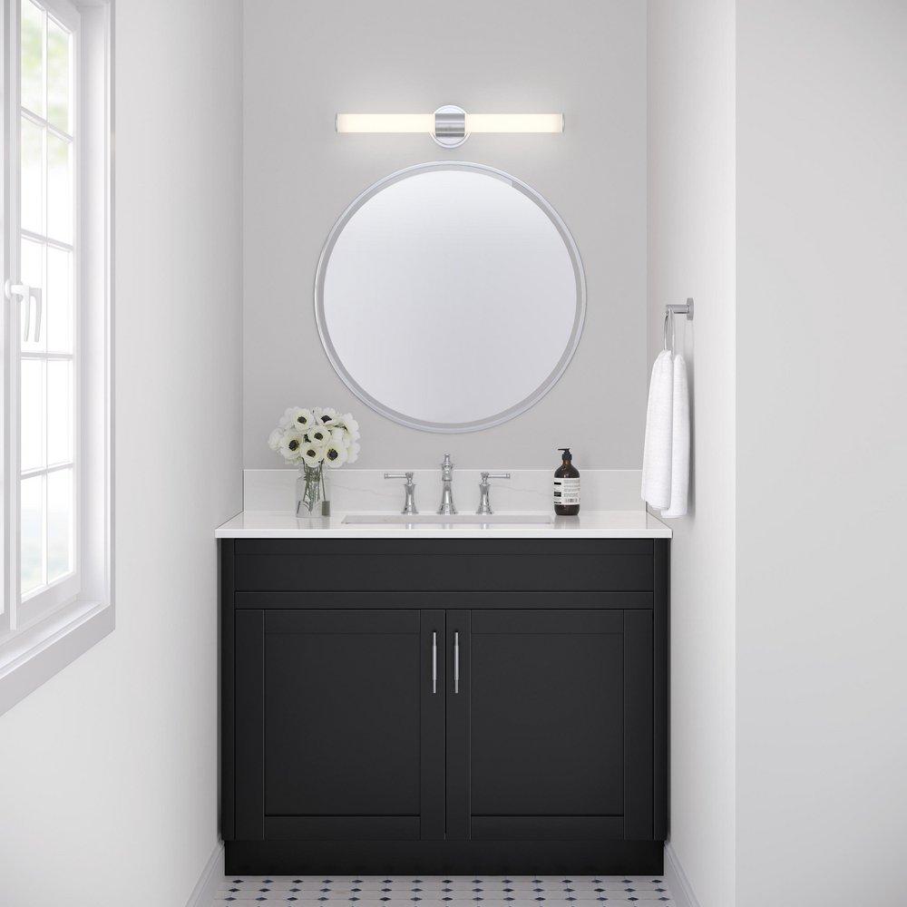 1-Light LED Vanity Fixture in Polished Chrome 