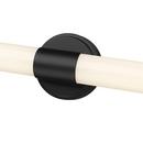 1-Light LED Vanity Fixture in Matte Black 