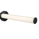 1-Light LED Vanity Fixture in Matte Black 