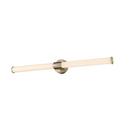1-Light LED Vanity Fixture in Modern Gold 