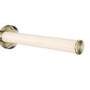 1-Light LED Vanity Fixture in Modern Gold 