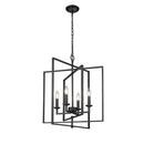 Millennium Lighting Matte Black 4-Light Pendant Light 