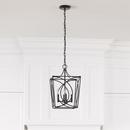4-Light Pendant Light in Matte Black 