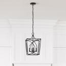 4-Light Pendant Light in Matte Black 