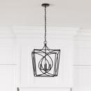 4-Light Pendant Light in Matte Black 