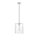 1-Light Pendant Light in Brushed Nickel 