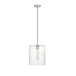 1-Light Pendant Light in Brushed Nickel
