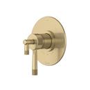 Two Handle Thermostatic Valve Trim in Antique Gold