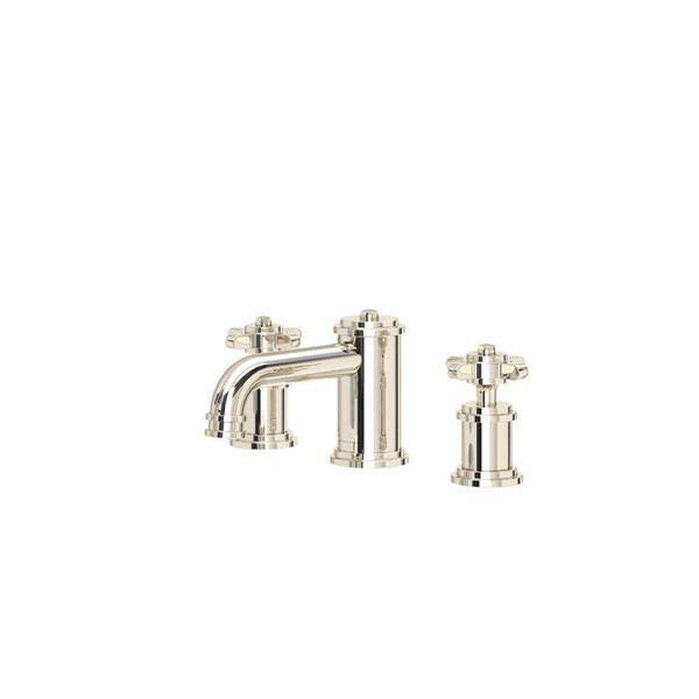 ROHL&reg; Polished Nickel Two Handle Widespread Bathroom Sink Faucet 