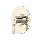 Single Handle Pressure Balancing Valve Trim in Polished Nickel