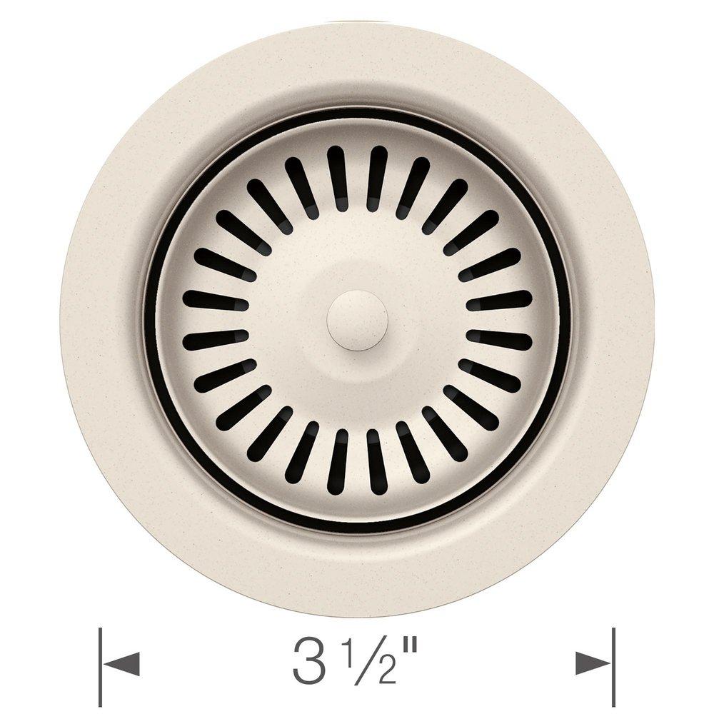 BLANCO Soft White 3-1/2 in. Basket Strainer 