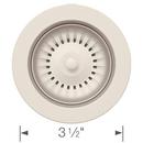 BLANCO Soft White 3-1/2 x 2-1/7 in. Metal Disposal Flange 